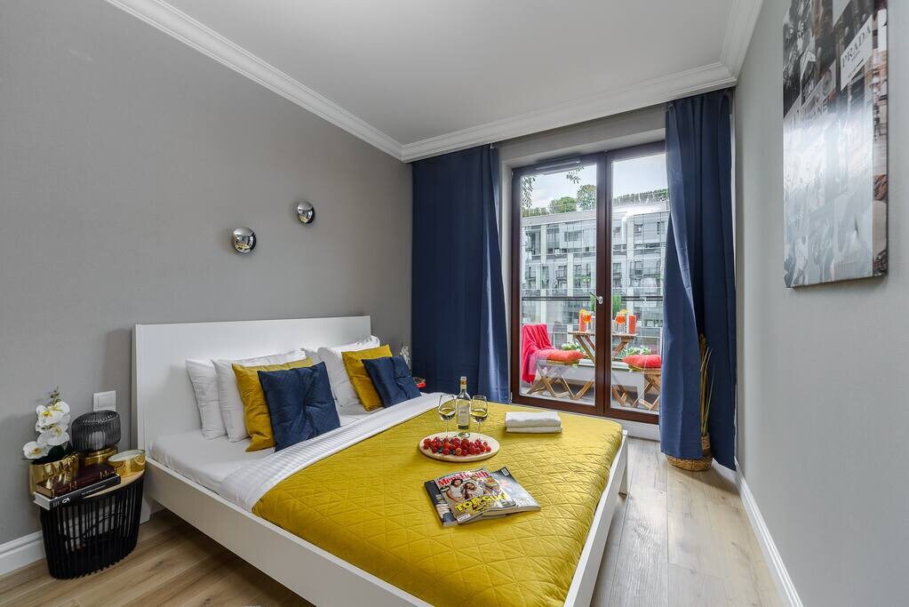 Lumina apartment with a cozy balcony