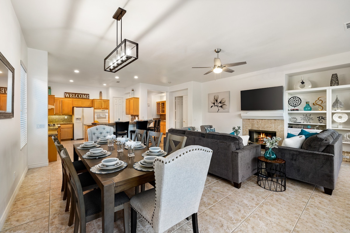 Desert Hideaway Private Pool Spa Firepit 3Br - Foto 18