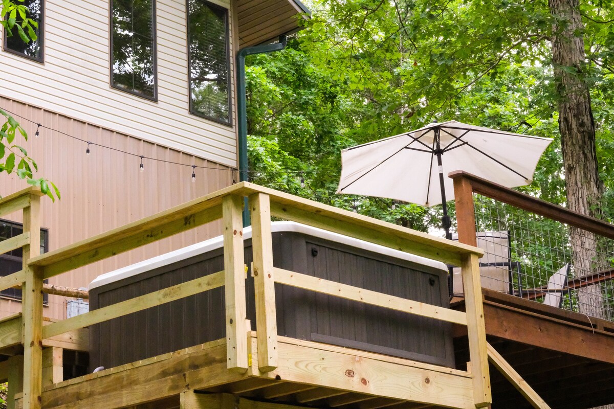 Big Pine Holler | Cozy Cabin with Hot Tub - Foto 39
