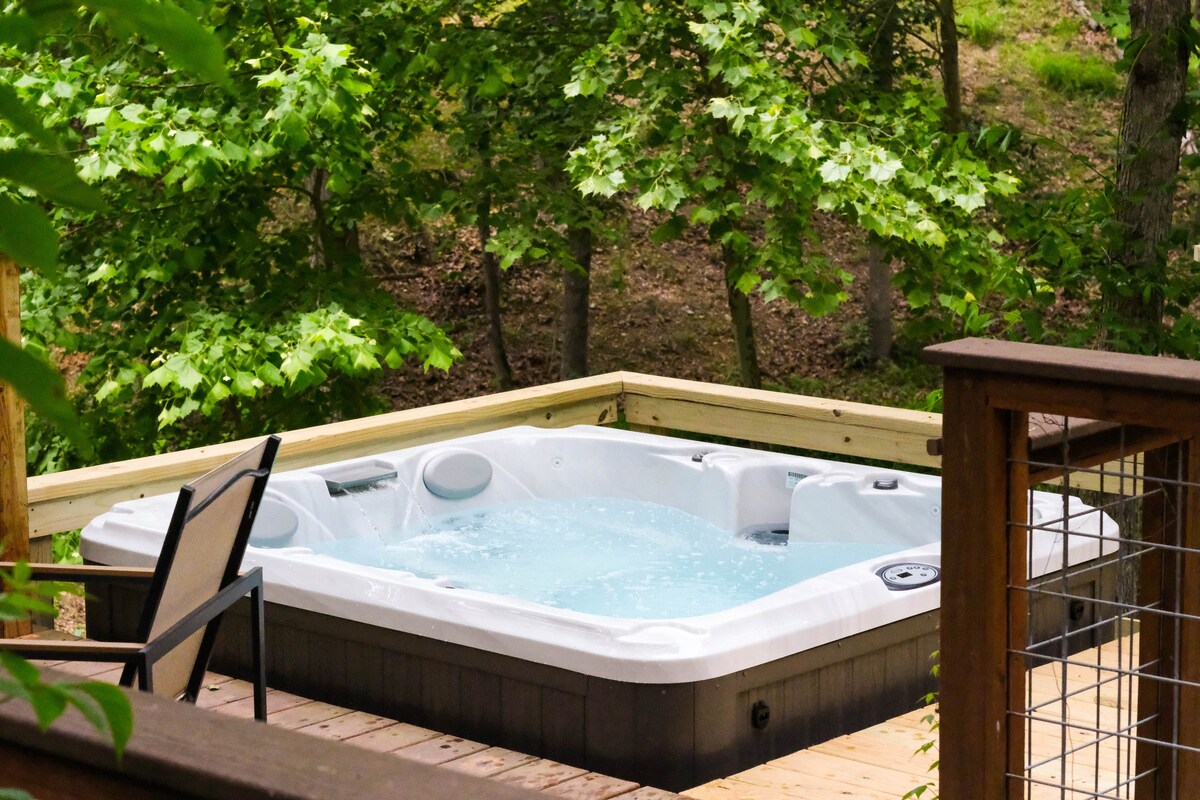 Big Pine Holler | Cozy Cabin with Hot Tub - Foto 41