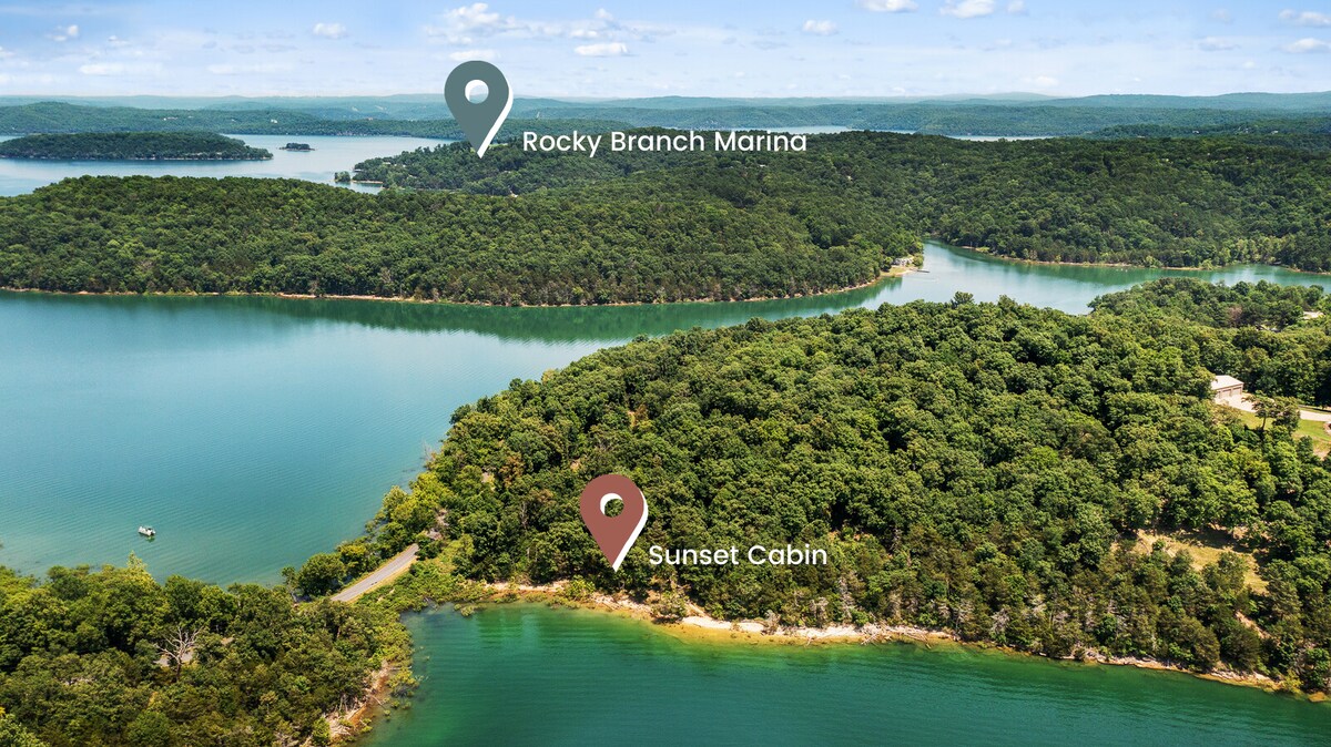 Sunset Cabin - Secluded retreat on Beaver Lake