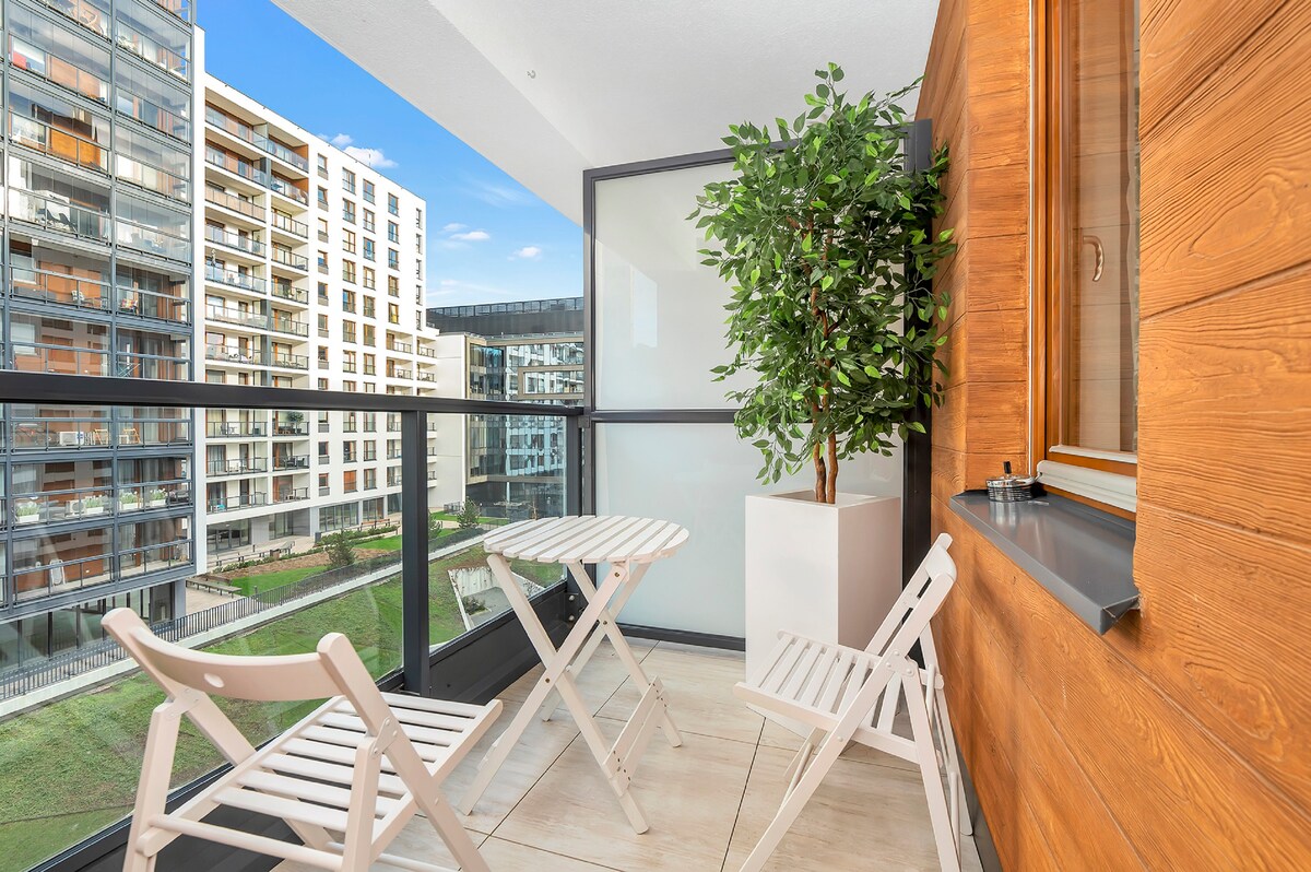 Lumina stylish apart with balcony - Foto 12