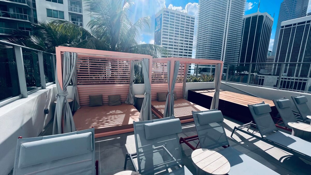 Downtown Miami Studio with Bay & Skyline Views - Foto 25