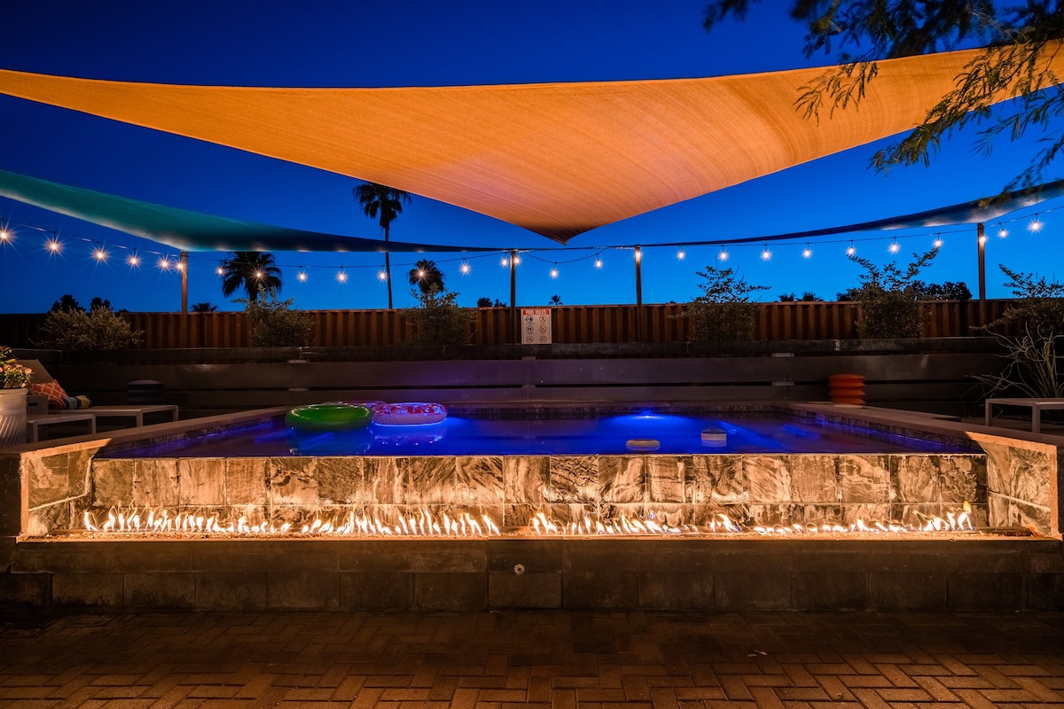 Villa Medano: Luxe Home | Heated Infinity Pool | Minutes to Old Town Scottsdale - Foto 46