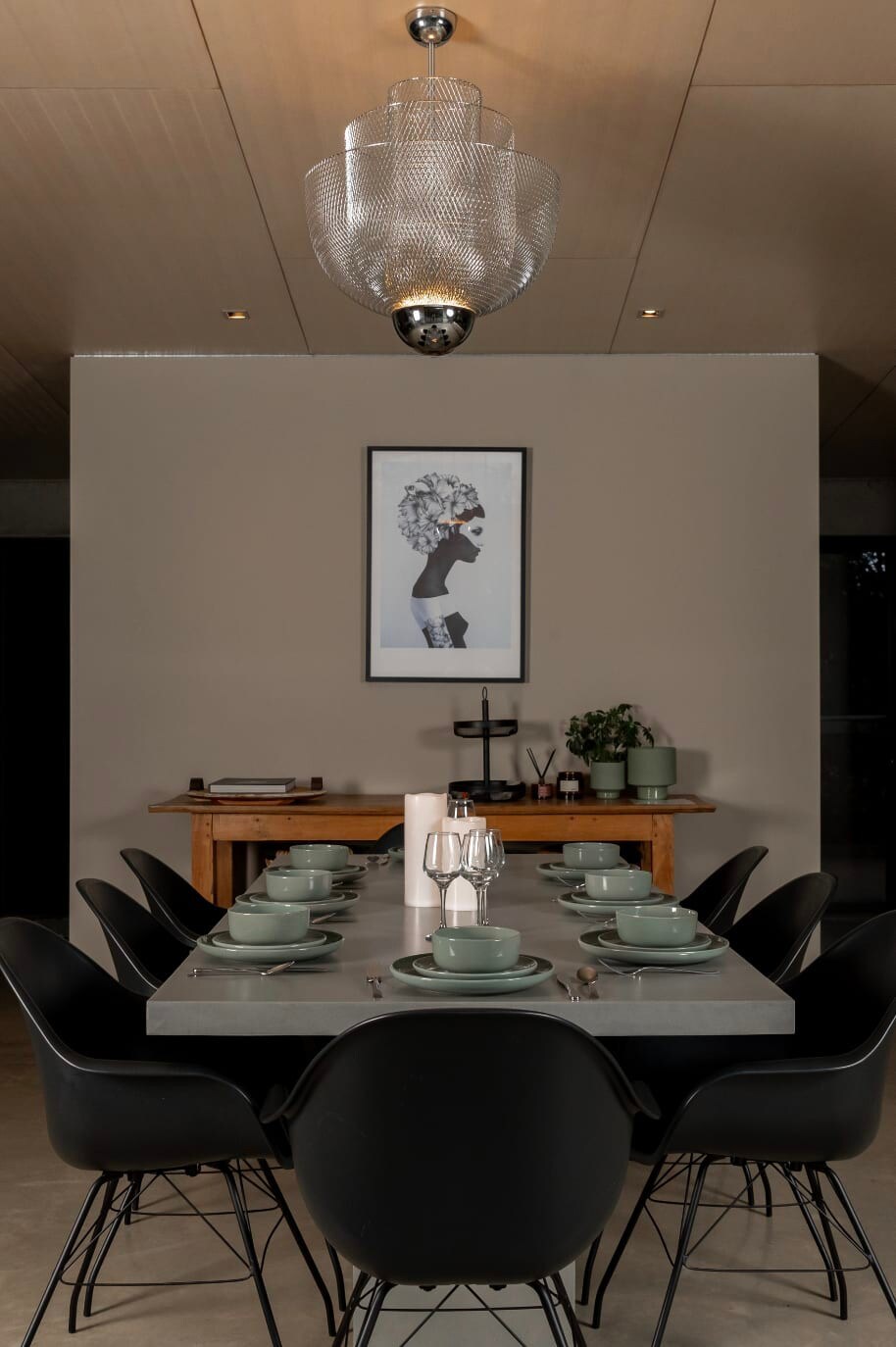 8 seater dining table