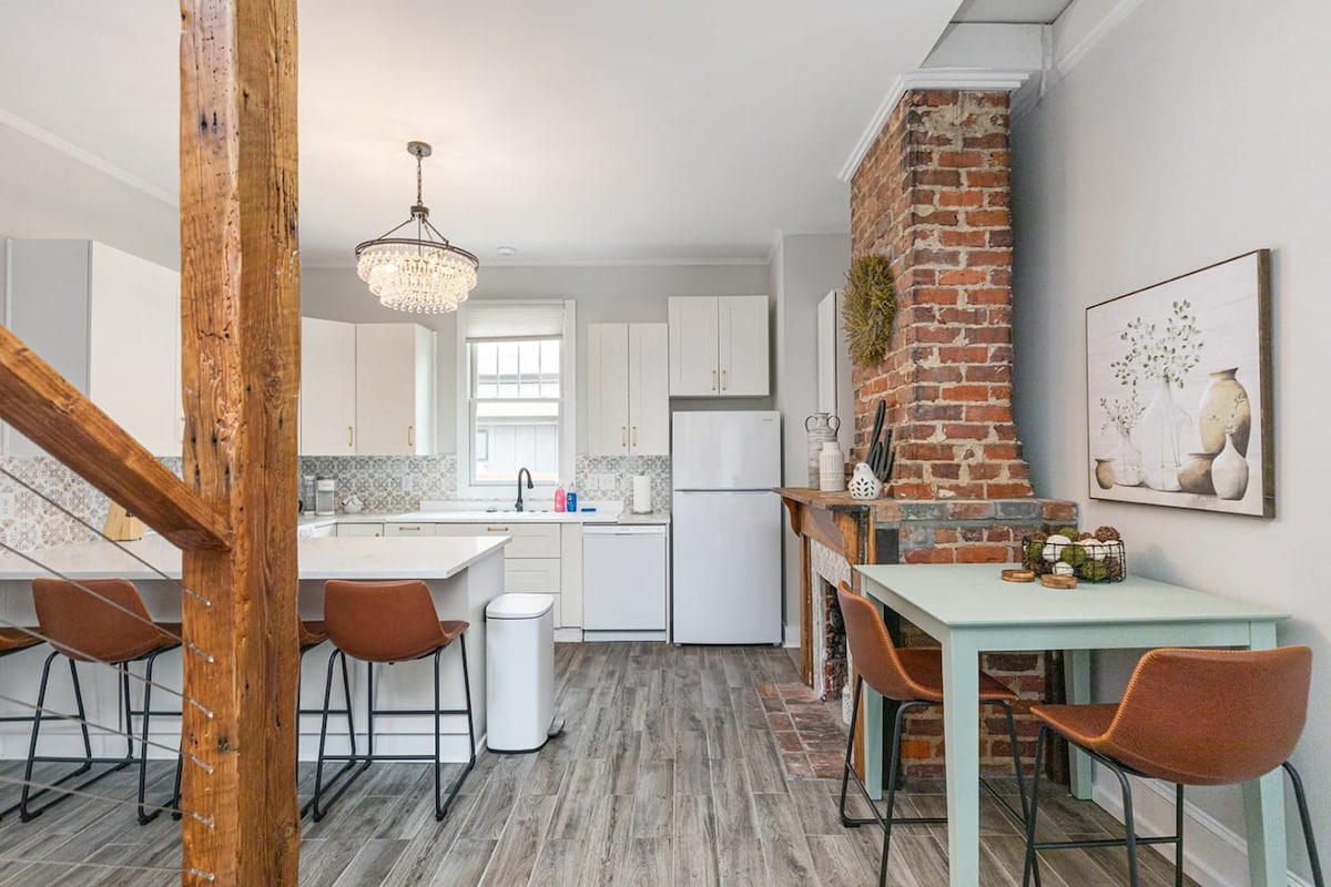Historic NoDa Mill House • Steps to Shops & Dining