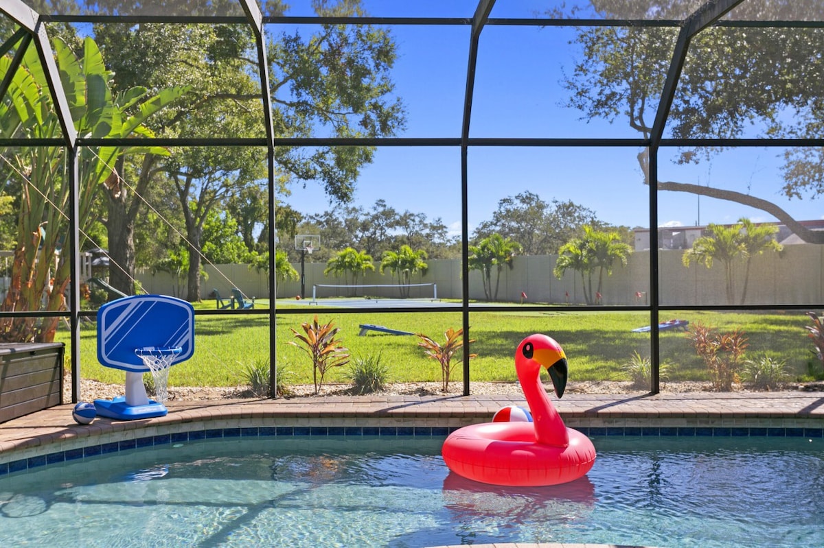 Spring Break Sale, Heated Pool, Pickleball, 18ppl — Bradenton, FL — vacation rental