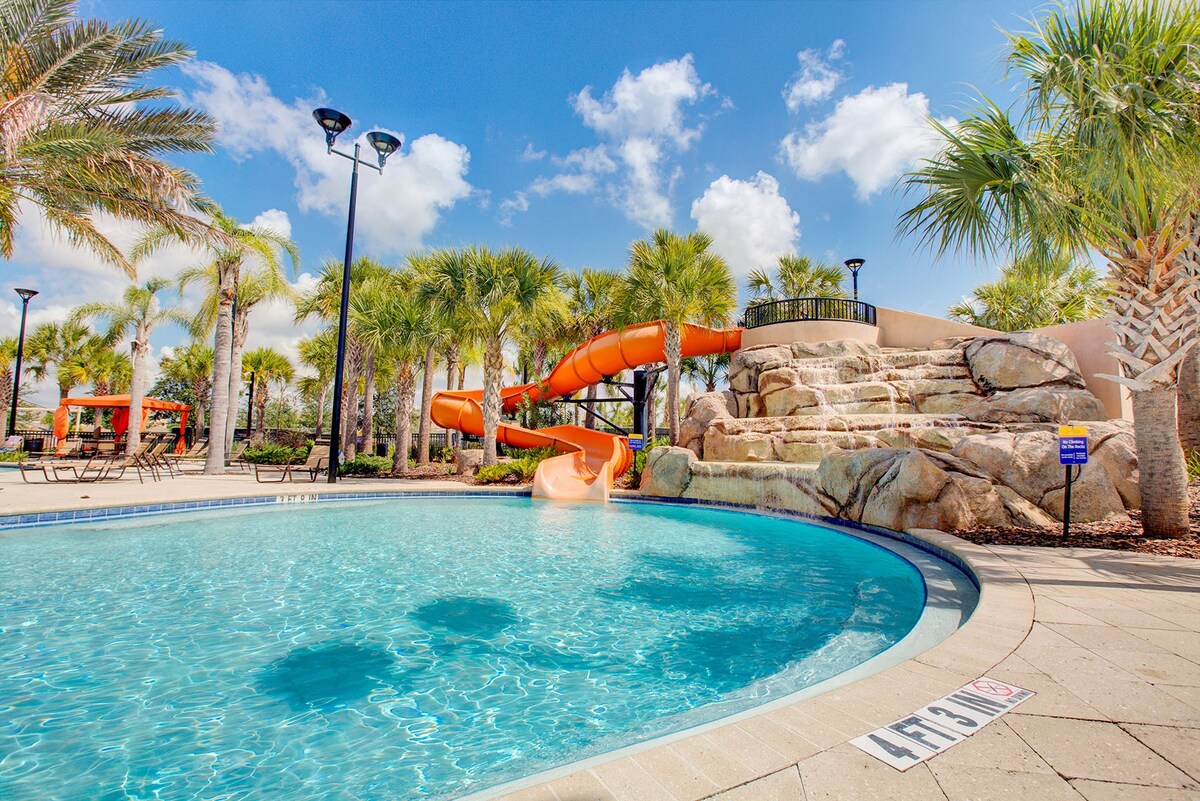 Outdoor Projector| Heated Pool |Waterpark |Disney
