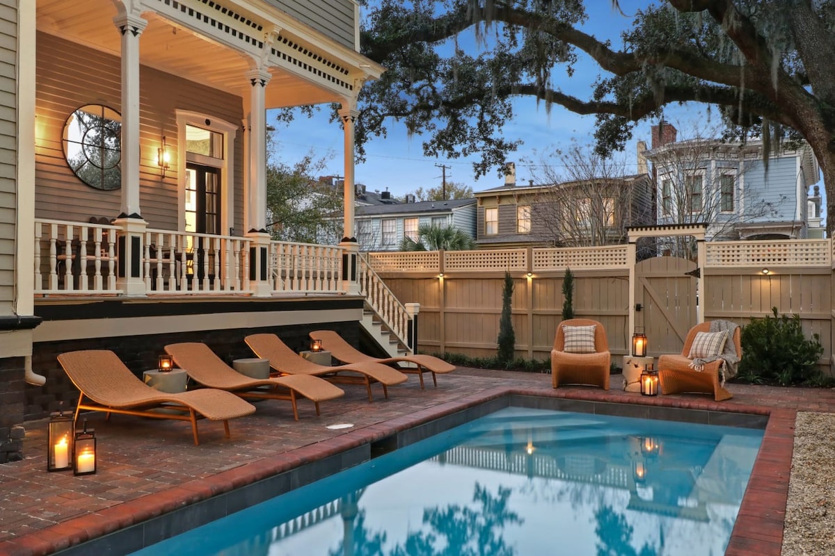 Large Contemporary Savannah Retreat | Near Forsyth Park — Savannah, GA — vacation rental