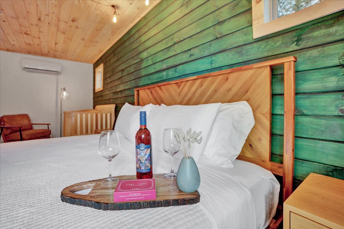 Enchanted A-Frame Cabin | Hot Tub | Firepit