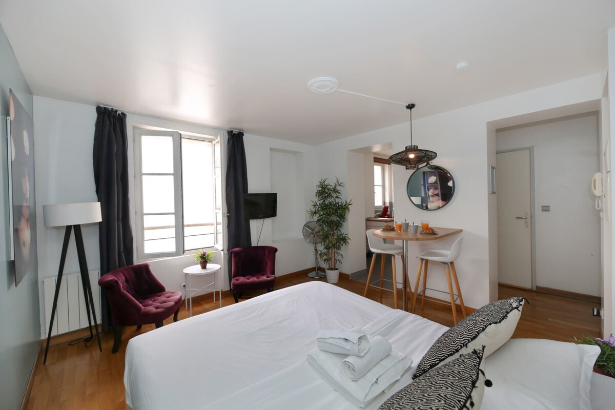 402 - Studio elegant et confortable a Paris 5