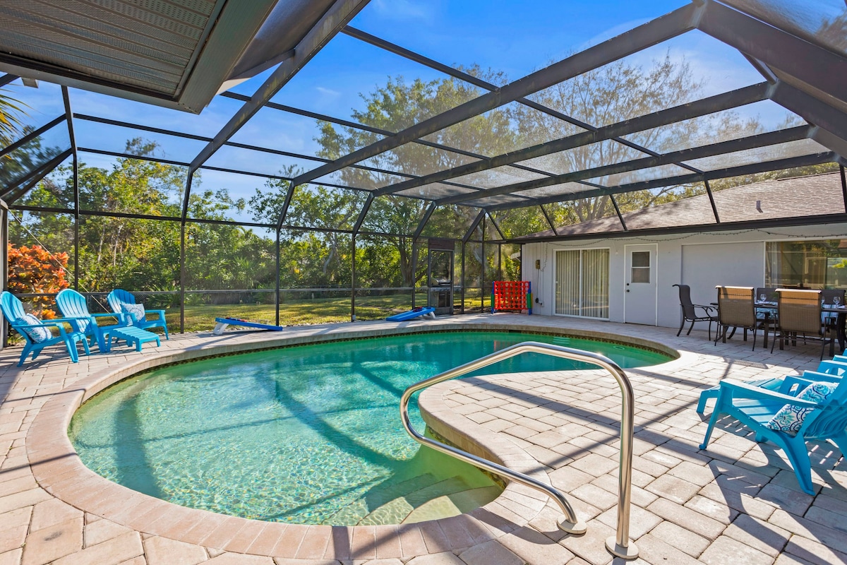 Beautiful Heated Pool, 10 min to Beach & IMG — Bradenton, FL — vacation rental