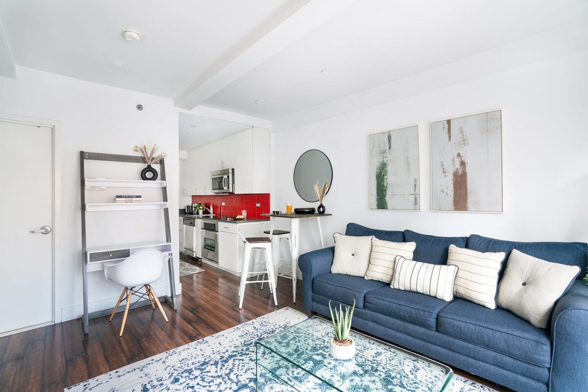 809-3A Newly Furnished 1BR Columbus Circle Elevator W/D 6