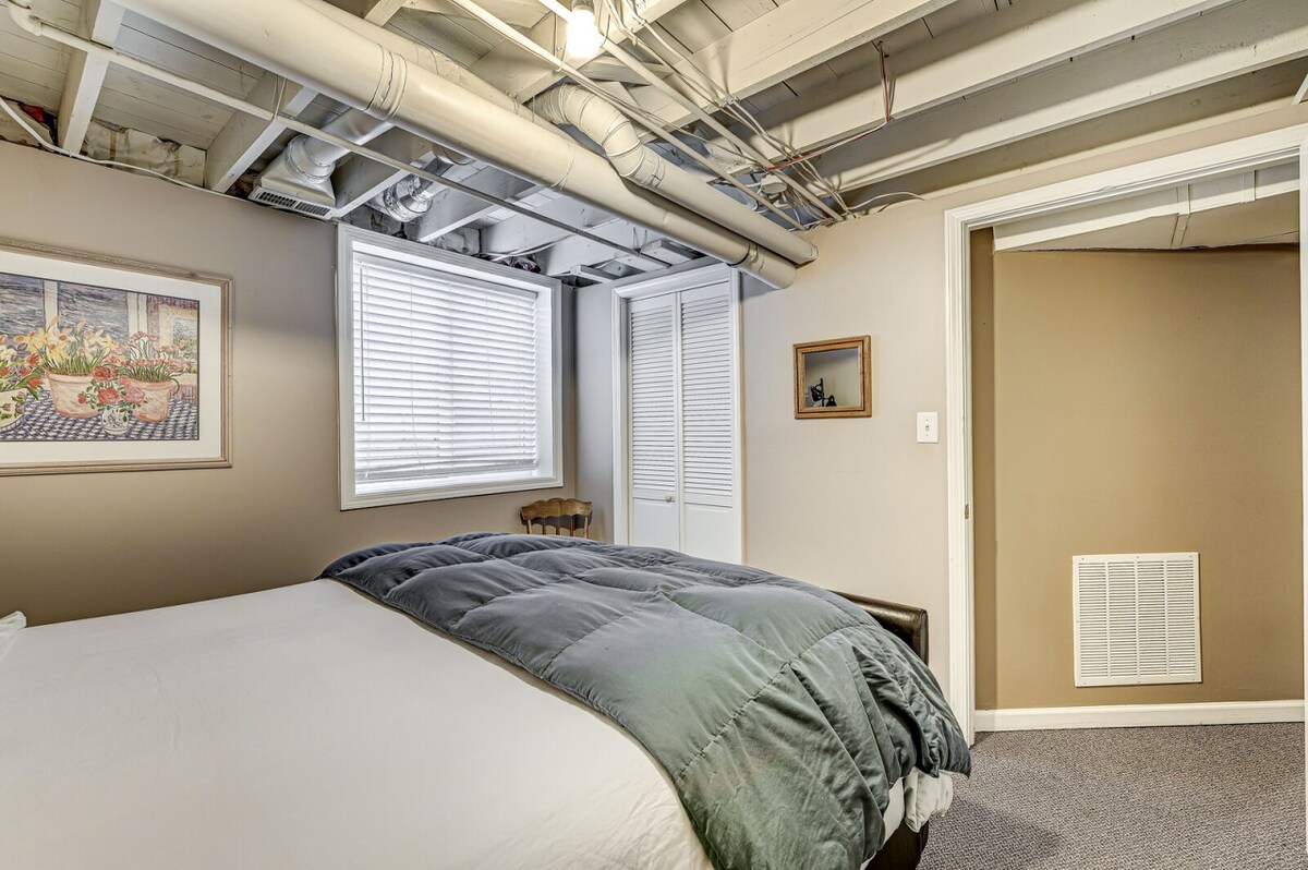 Third bedroom in basement