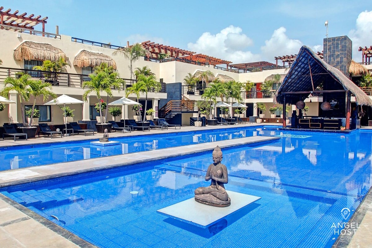 Aldea Thai, Steps to Mamitas, Private Pool & Gym — Playa del Carmen, Quintana Roo — vacation rental
