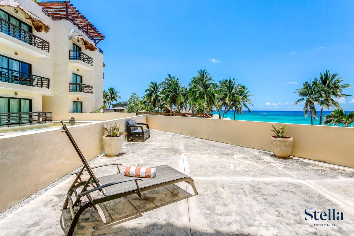 Beachfront Gem Pool, Gym, Patio by 5th Avenue — Playa del Carmen, Quintana Roo — vacation rental