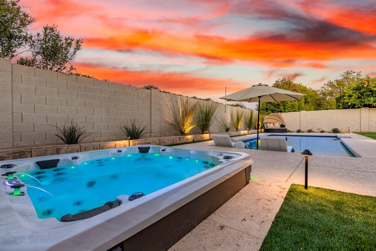 Executive Retreat|Pool & Spa|AZ Canal Trail|BBQ — Scottsdale, AZ — vacation rental