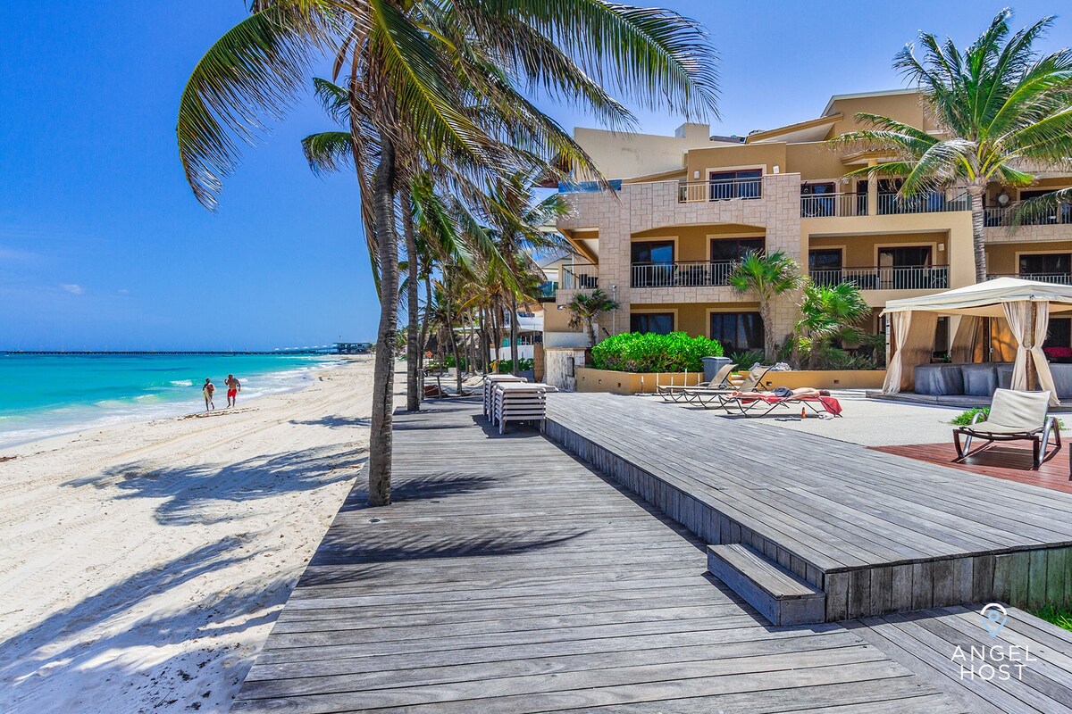 Newly Renovated Beachfront Stay: Pool, BBQ & Views — Playa del Carmen, Quintana Roo — vacation rental