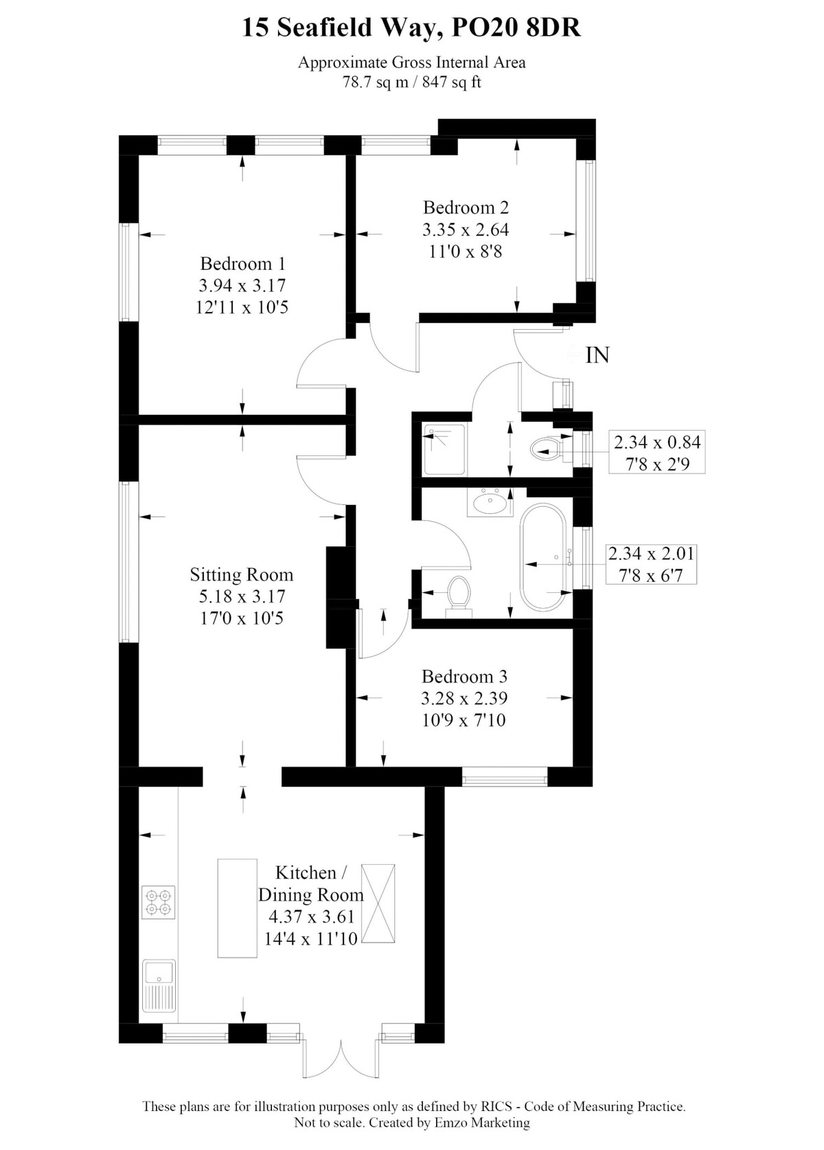 Floor-plan so you can choose your rooms!
