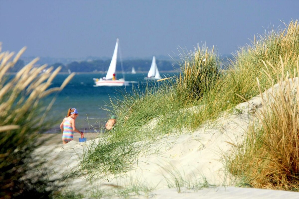 East Head, located at the end of West Wittering beach, is home to beautiful sand dunes and wildlife.