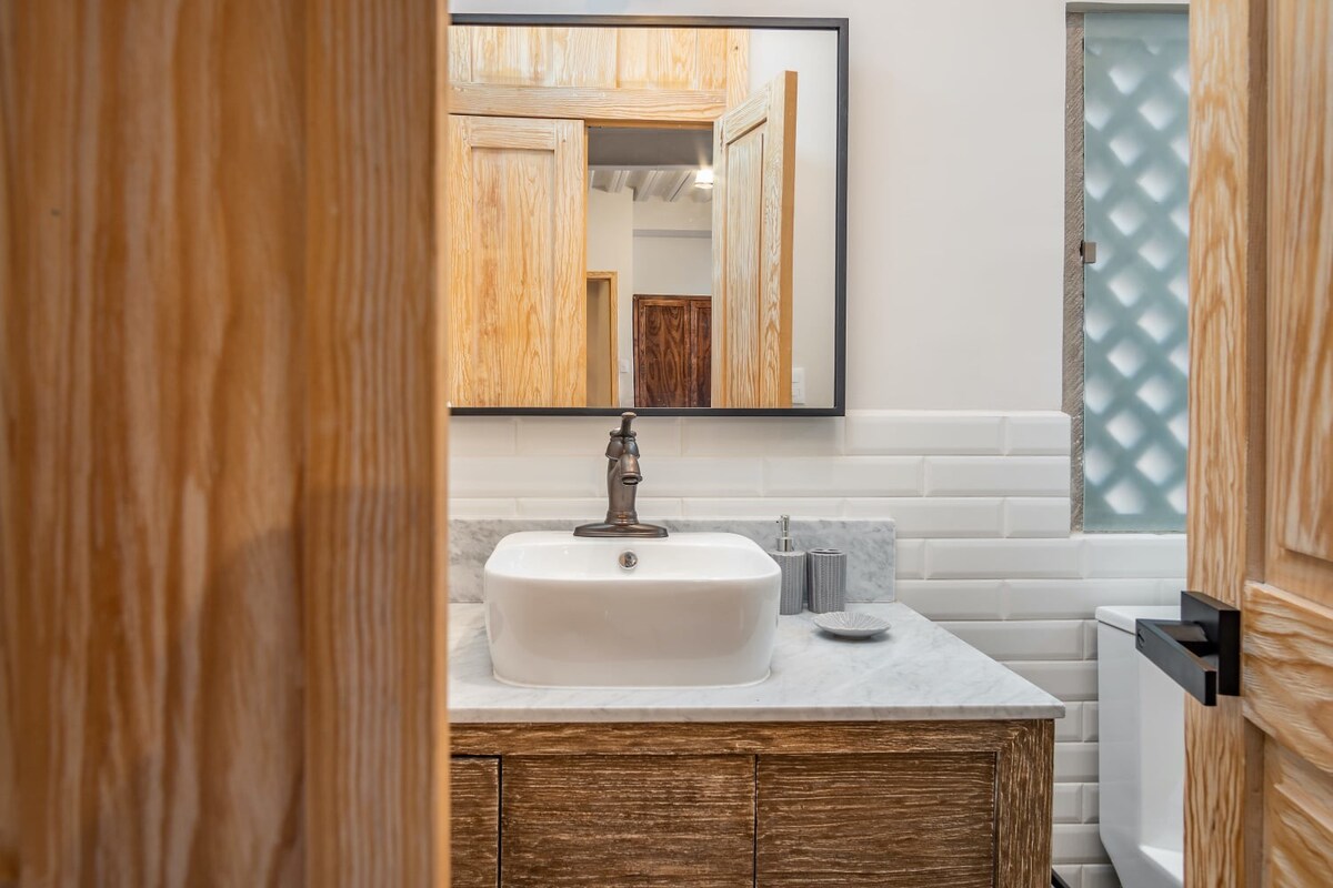 Entrance To Bathroom