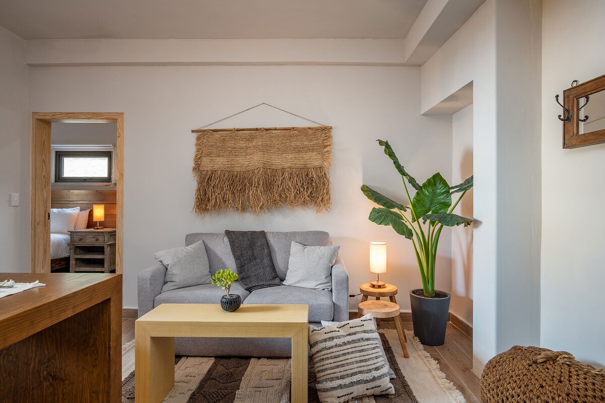 Living room with sofa