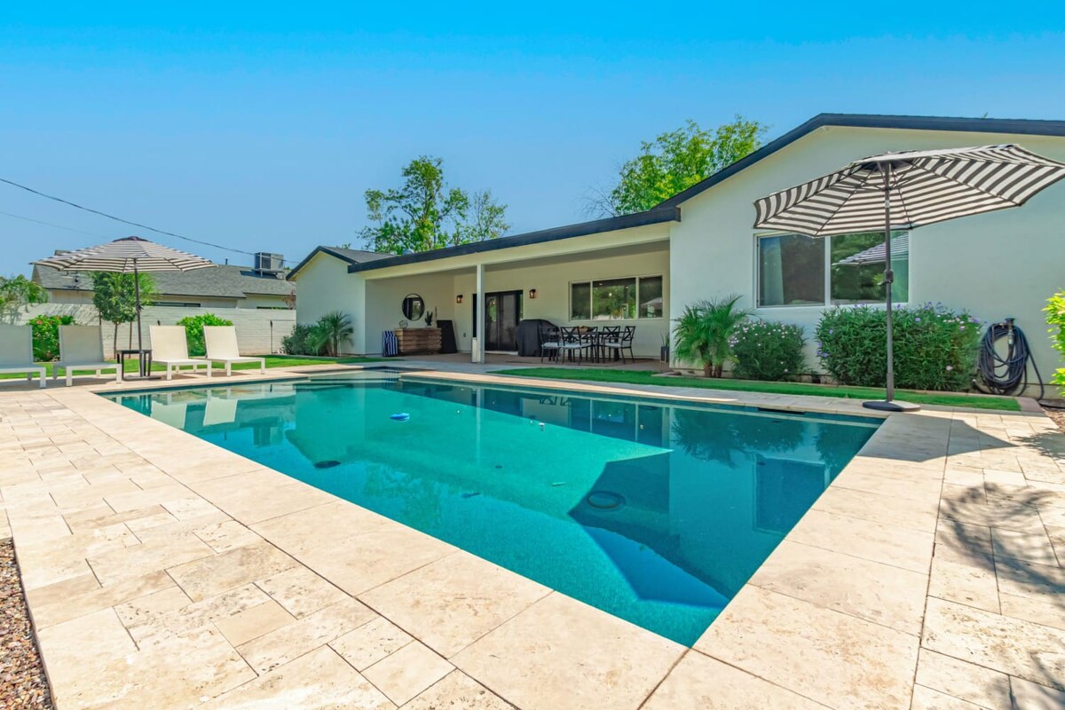 Solace at 47th | Pool, Bikes, Fire Pit & BBQ — Phoenix, AZ — vacation rental