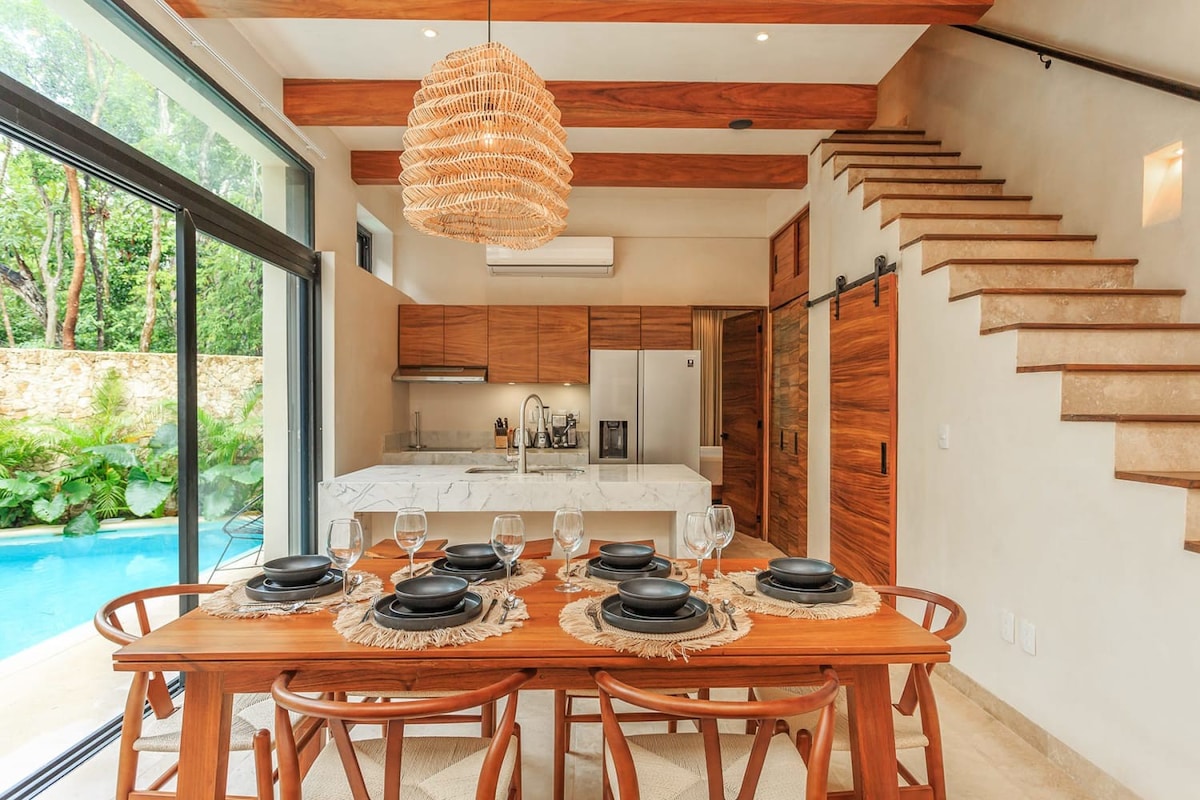 Romantic Jungle Hideaway Private Pool, Garden Tub — Tulum, Quintana Roo — vacation rental