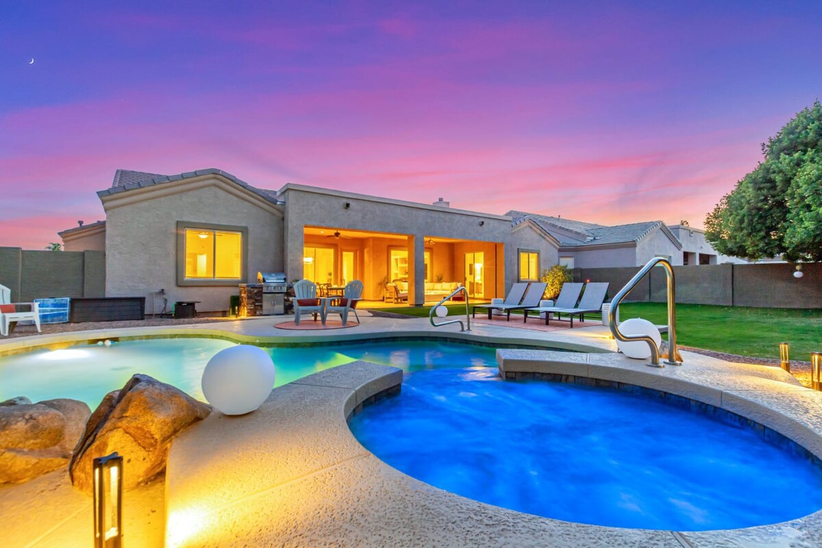 Dreaming Tree Retreat | Pool, Spa & Fire Pit — Phoenix, AZ — vacation rental