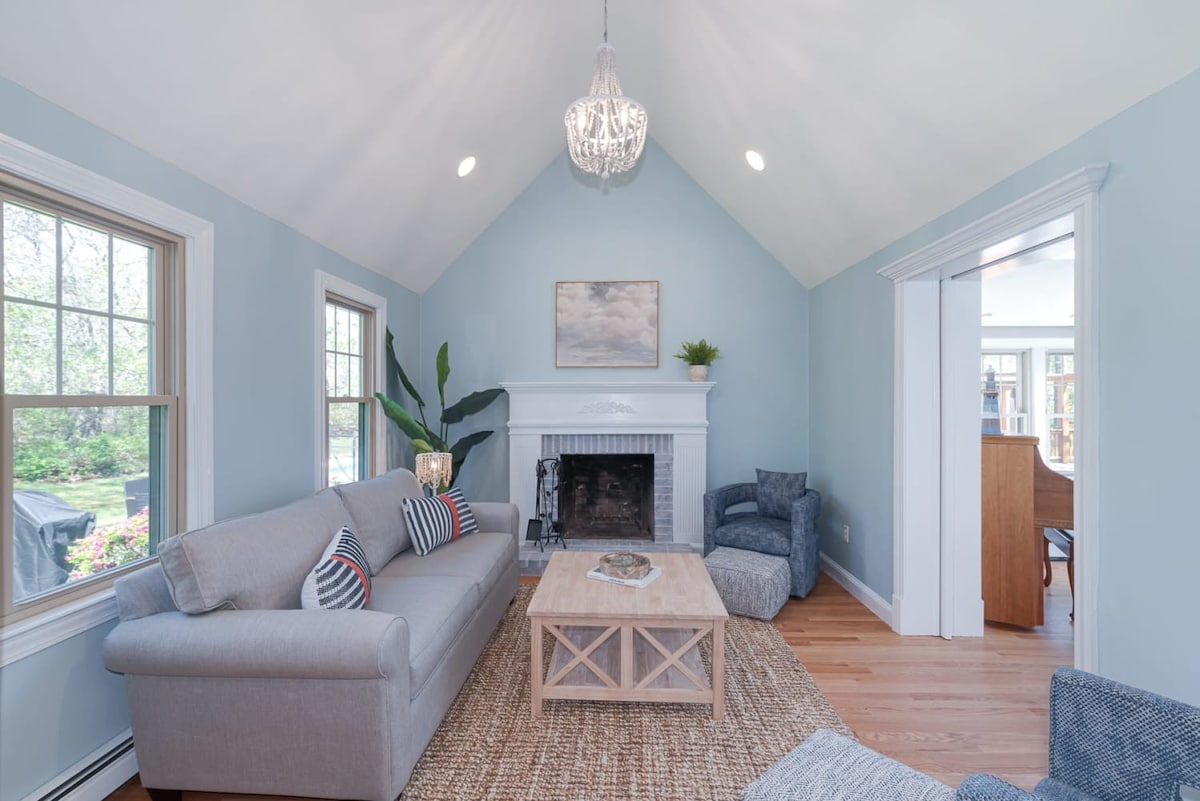 Spacious Retreat With Pool, Game Room & Fireplace | Sleeps 10 | Backyard Oasis & Screened Gazebo | Family-Friendly Getaway | 24/7 Hospitality — Plymouth, MA — vacation rental