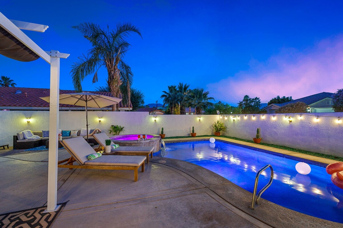 Desert 4BR Luxury Retreat w/ Pool, Hot Tub & Game Room 5