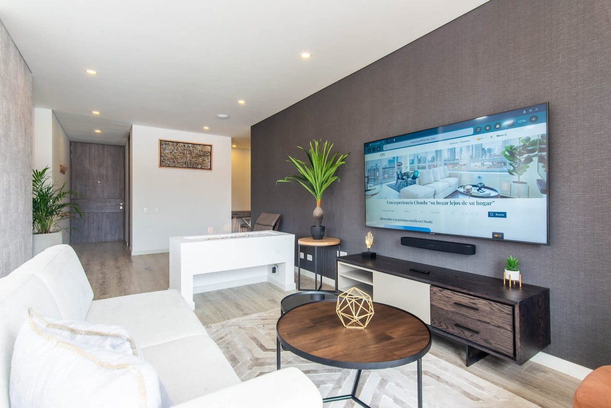 Cloud9| Cozy apt Indoor fireplace|The Ruby