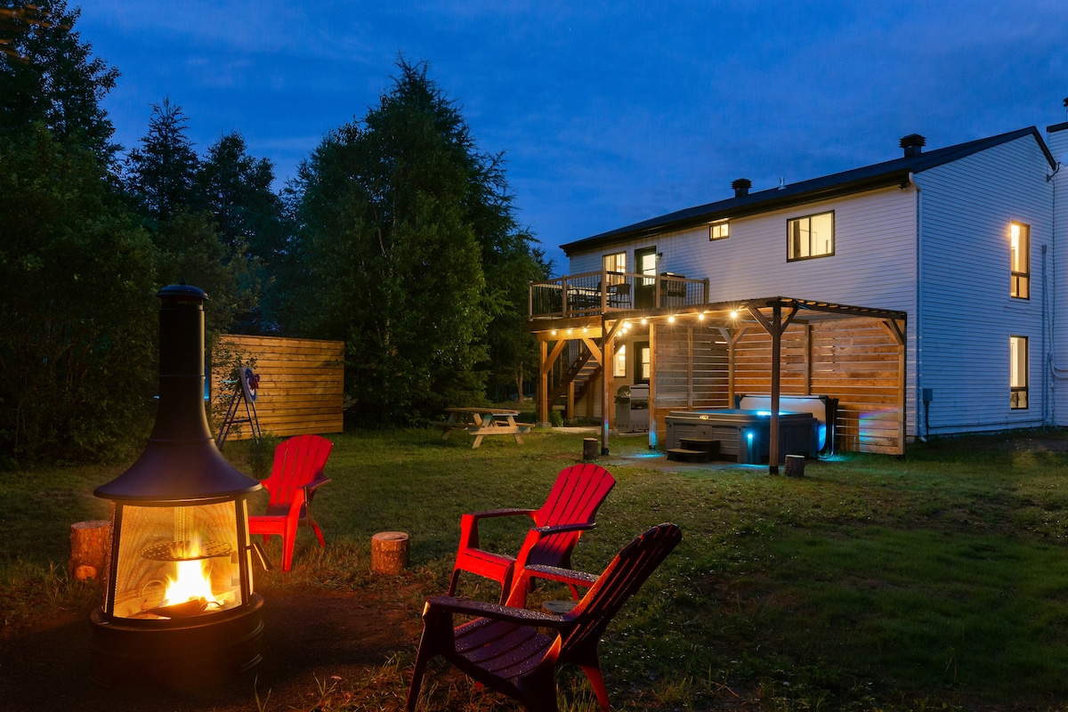 The Cômier - 580 (Spa, Outdoor, and Remote Work) — Saint-Damien, QC — vacation rental