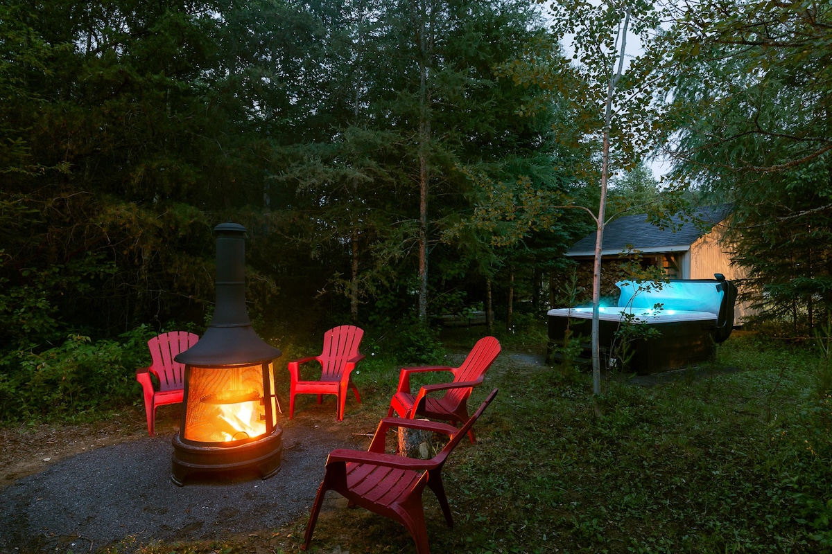 Le Cômier - 582 (Spa, Outdoors, and Remote Work) — Saint-Damien, QC — vacation rental