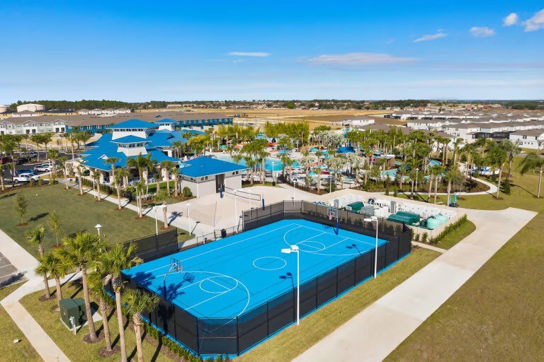Have fun at the basketball courts!