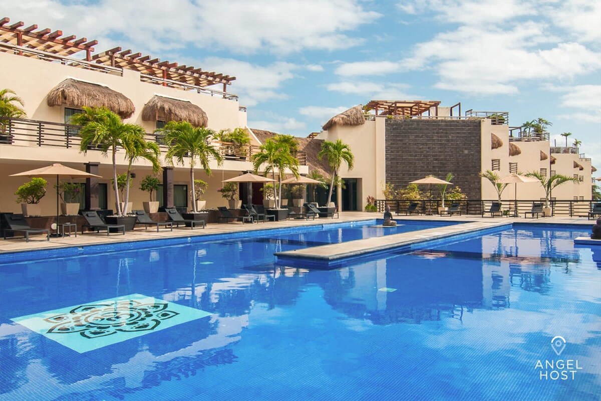 Beachfront Condo | Private Pool | Gym | Near Beach — Playa del Carmen, Quintana Roo — vacation rental