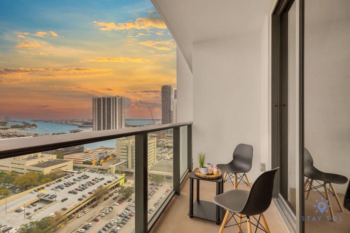 Modern Miami Gem: City View Condo|Free Parking — Miami, FL — vacation rental