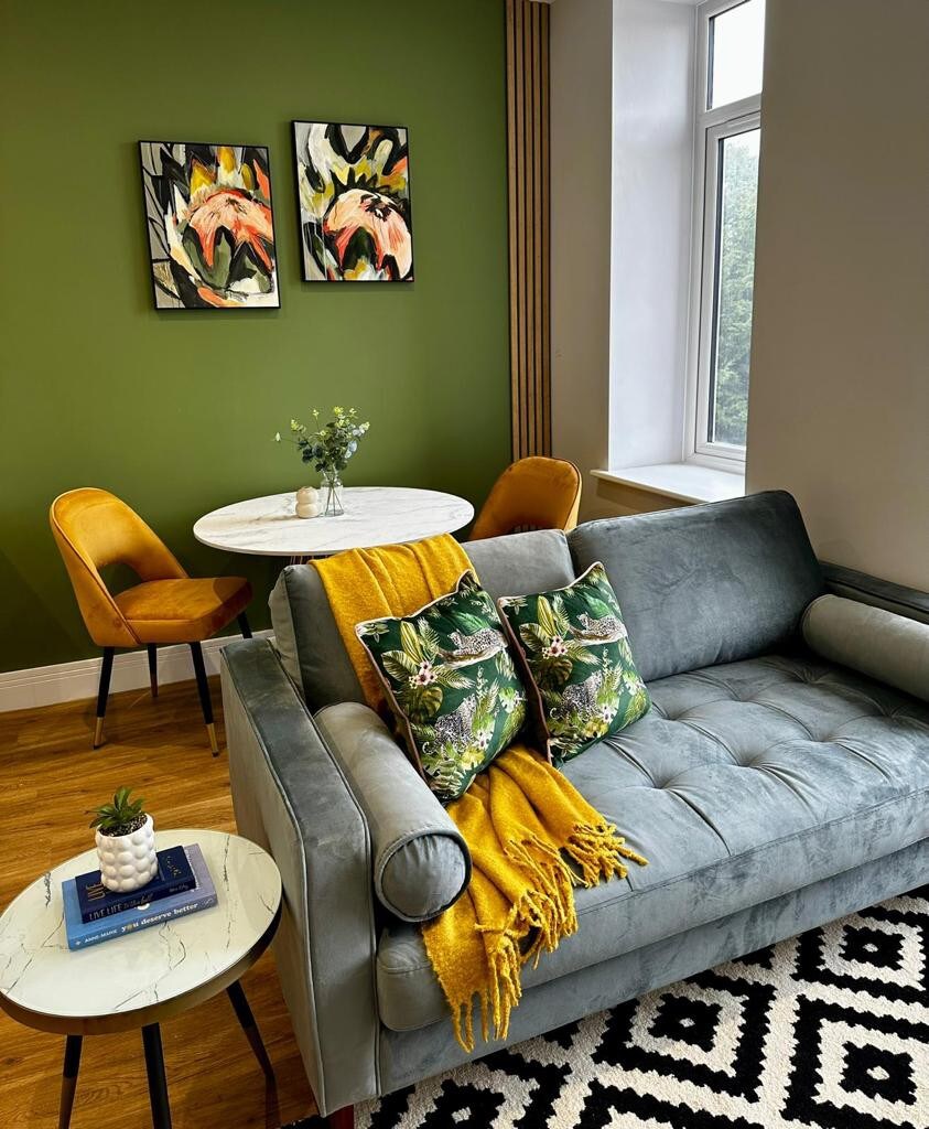 Brand NEW! Homely 1-bed Apt w/ Free Parking & WiFi