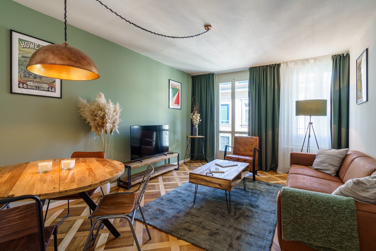 Stylish 2-Bedroom Apartment in Interlaken — Interlaken, Bern — vacation rental
