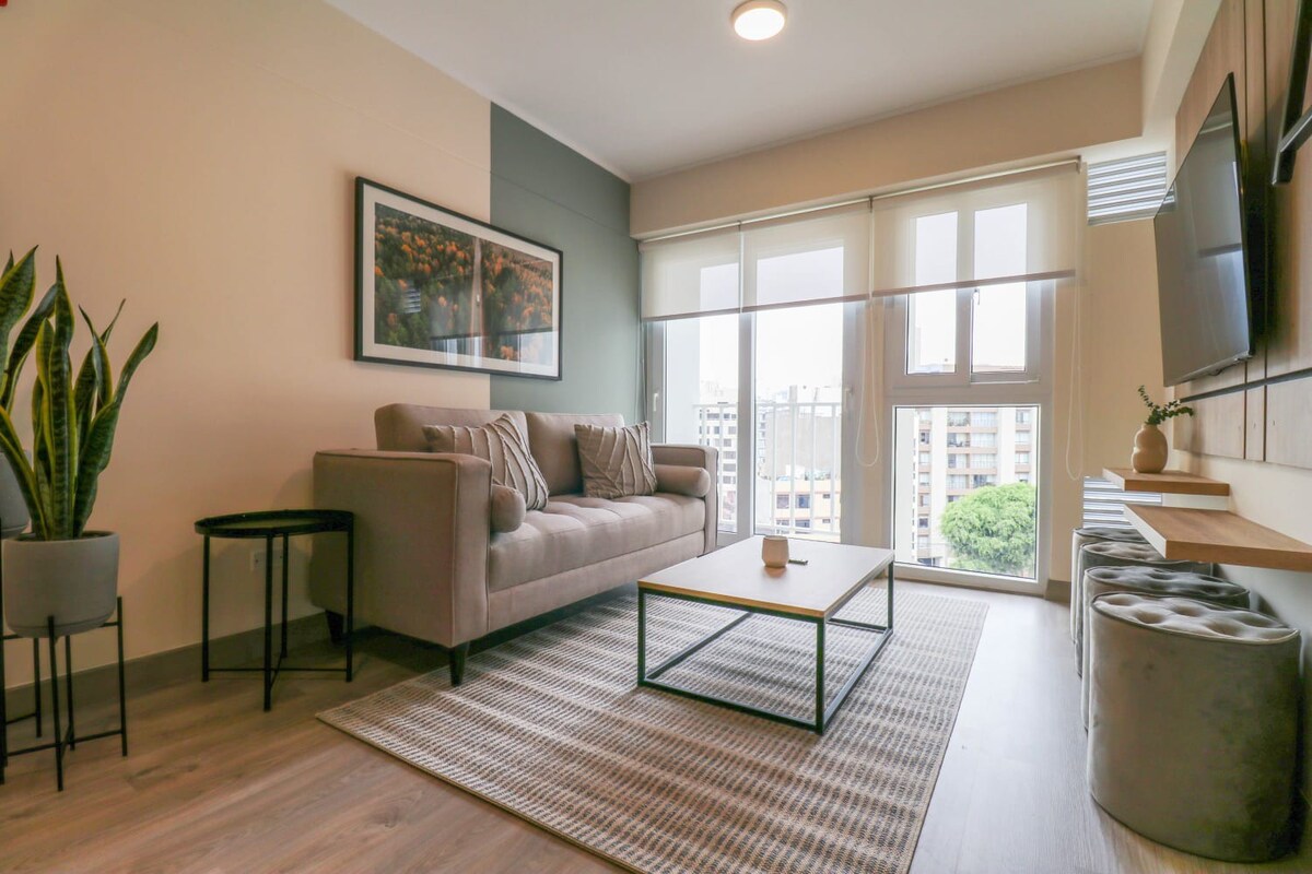 W* | Minimalist 2br In Miraflores - Peru