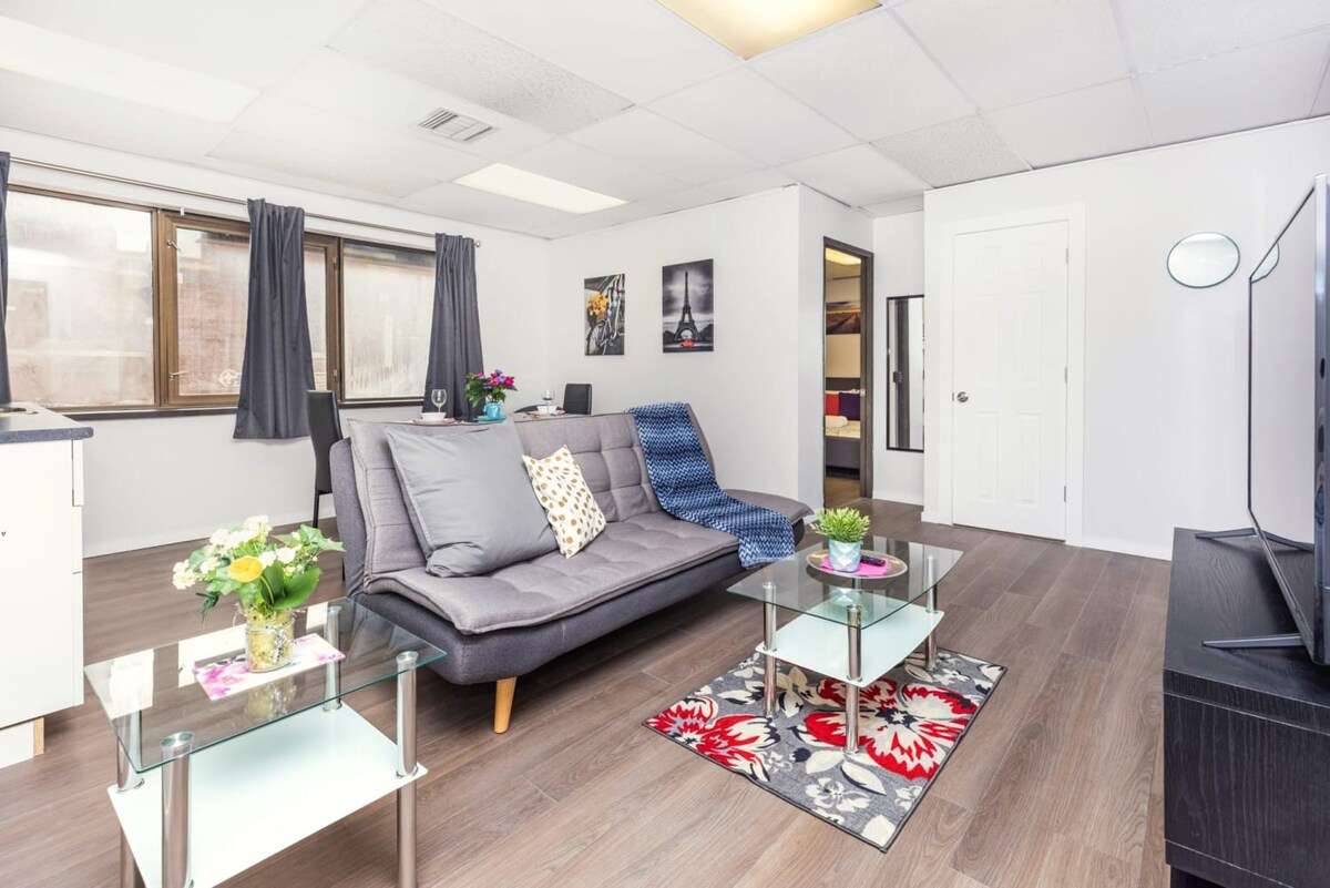 Spacious open concept design