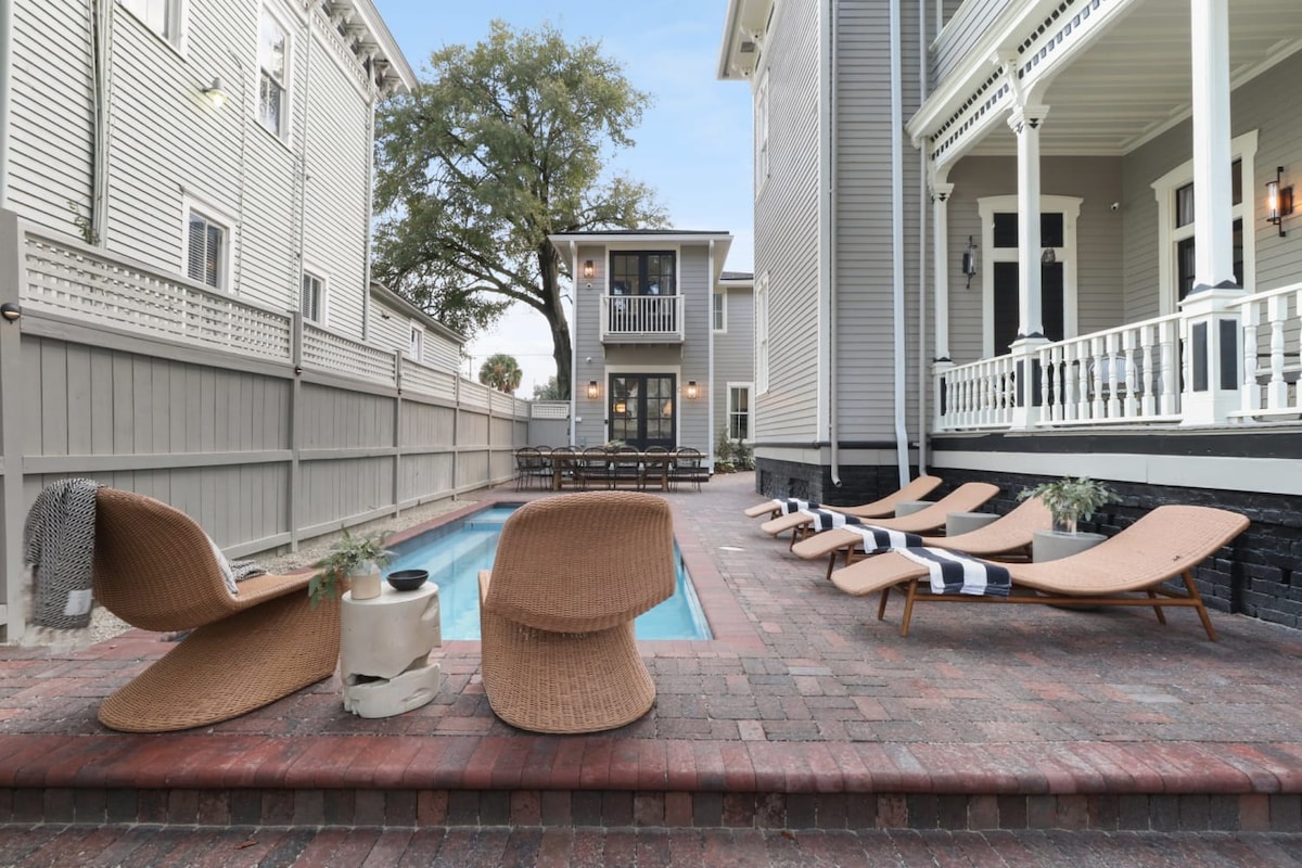 Modern Queen Anne Victorian Home — Savannah, GA — vacation rental