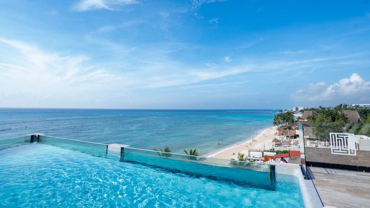 Near Beach & 5th Ave | Rooftop Pool w/ Ocean Views — Playa del Carmen, Quintana Roo — vacation rental