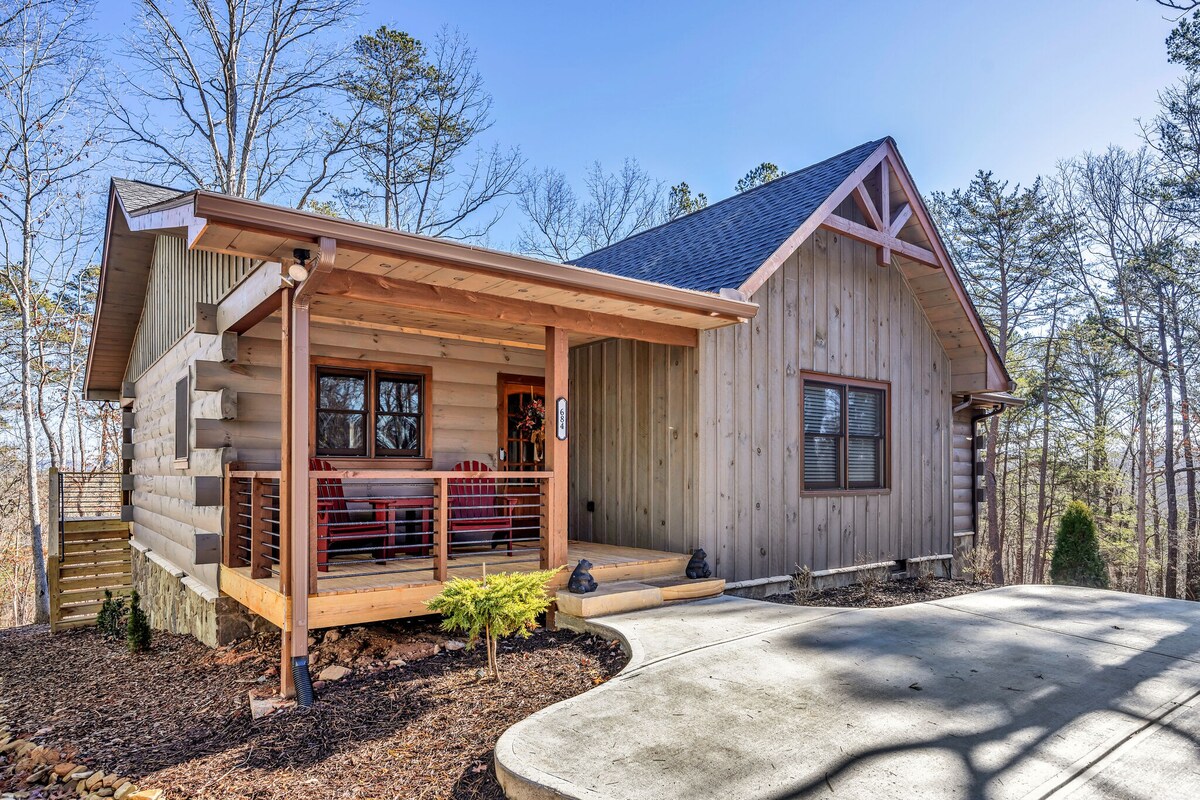 Beaumont - Lux Mountain View Cabin with Hot Tub