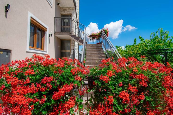 Apartments Kristina - Studio for 2 with balcony A2