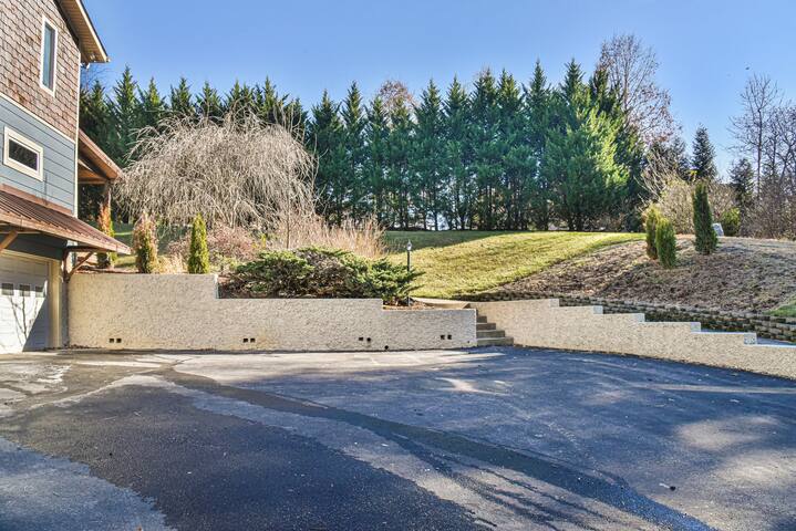N. Asheville 5BR Retreat: Hot Tub, Fire Pit - Foto 38