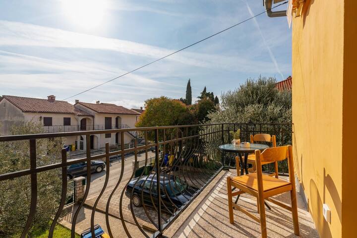 Rovinj City Studio - A1 with balcony for couples