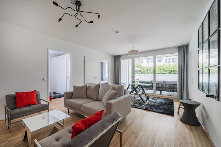 2 Zimmer Apartment mit Blick auf den Garten - Foto 8