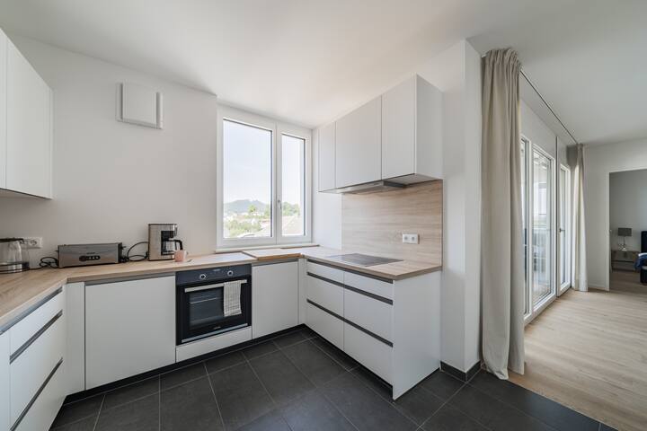 3 Zimmer Apartment als Penthouse mit Blick auf den See und eigener Terasse - Foto 26