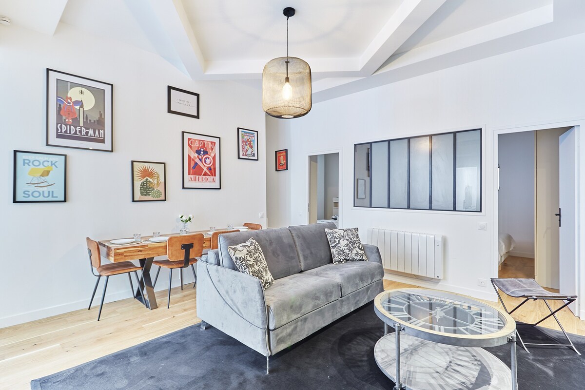 Superb AC Loft 3 bdr - Paris Pere Lachaise — Paris, Île-de-France — vacation rental